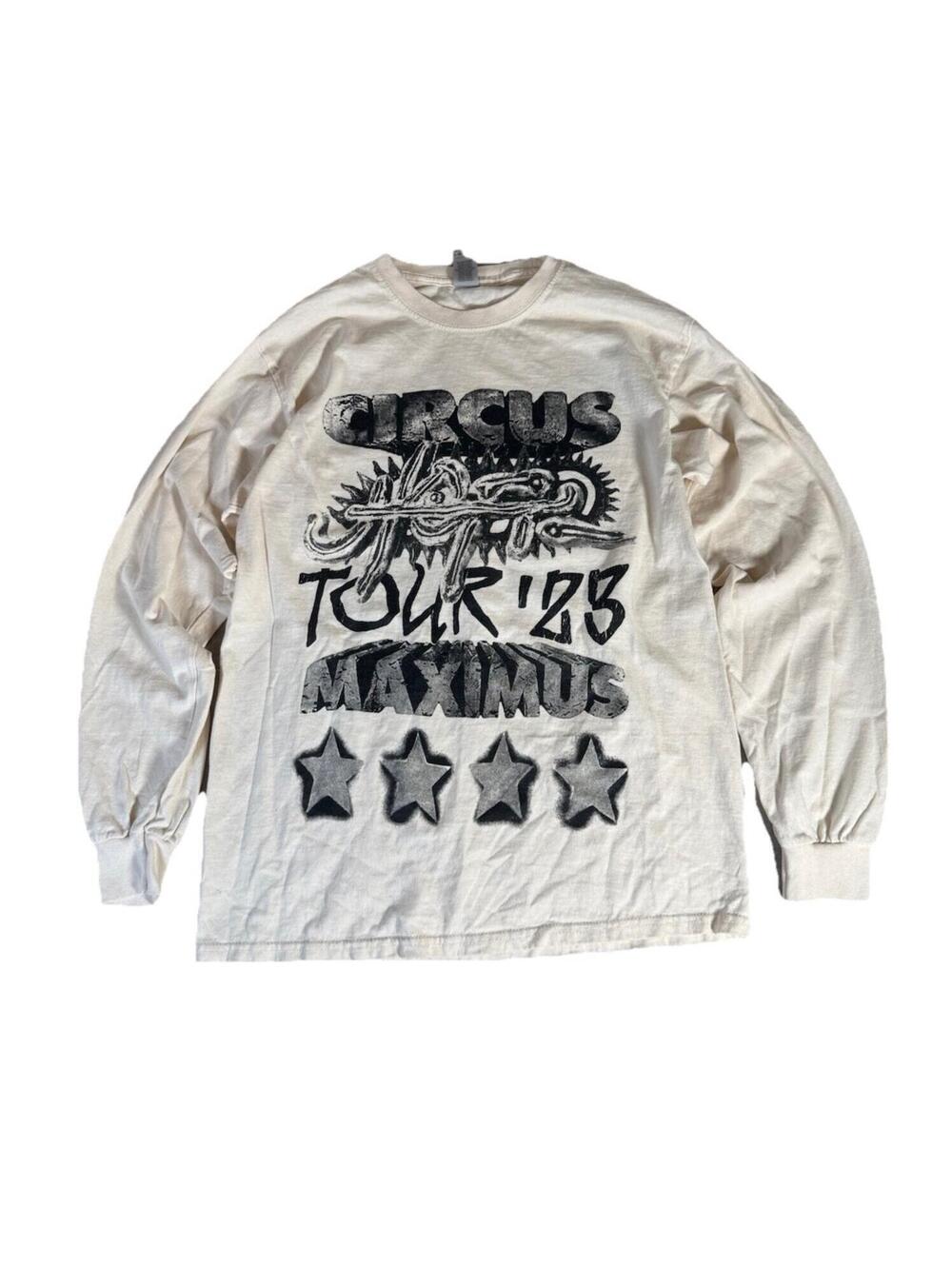 Travis Scott cactus Jack circus Utopia tour ‘23 maximus LS Mens size Medium